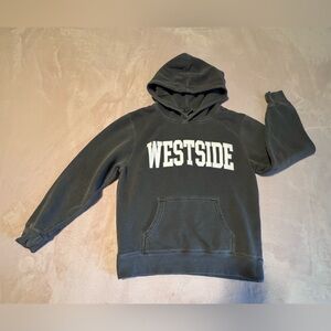 Westside Kids Black Hoodie Size Medium 10/12”